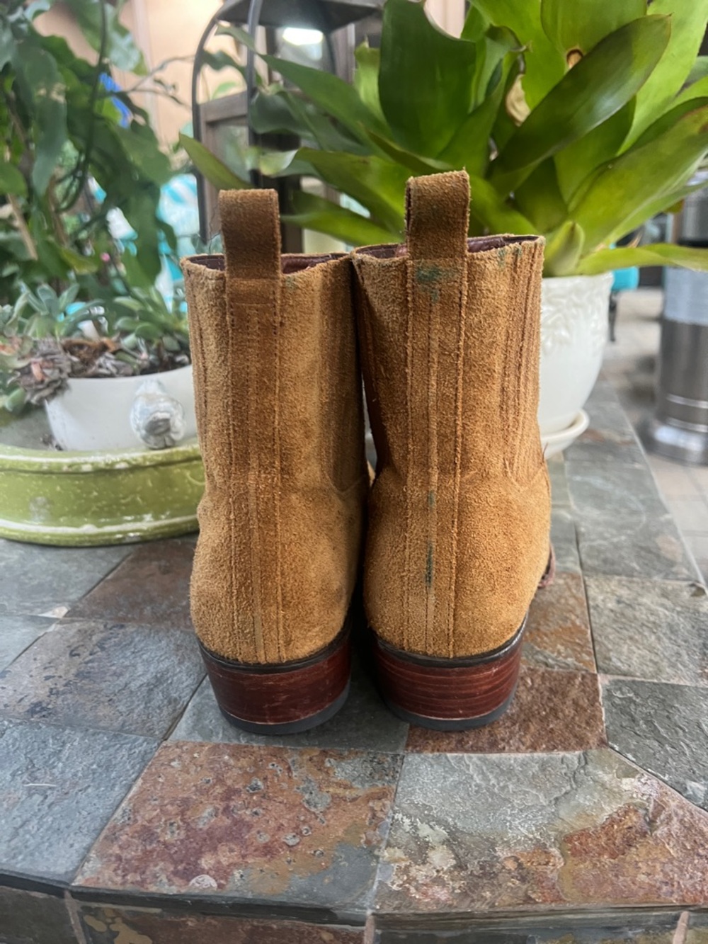 Tecovas Piper suede bootie 8 / 8.5 - Picture 3 of 10